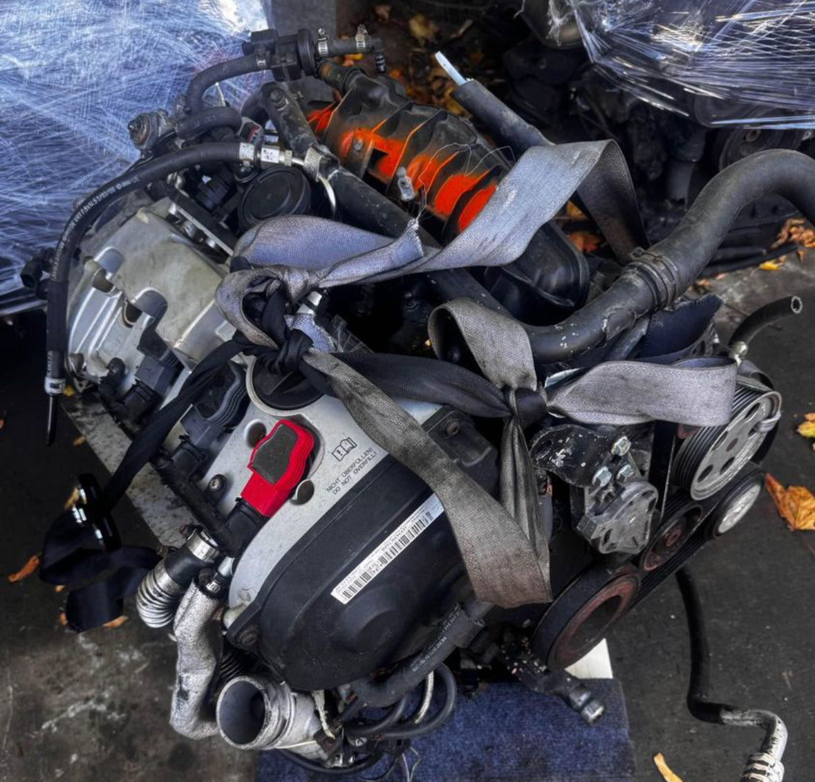 AUDI A4 ENGINE