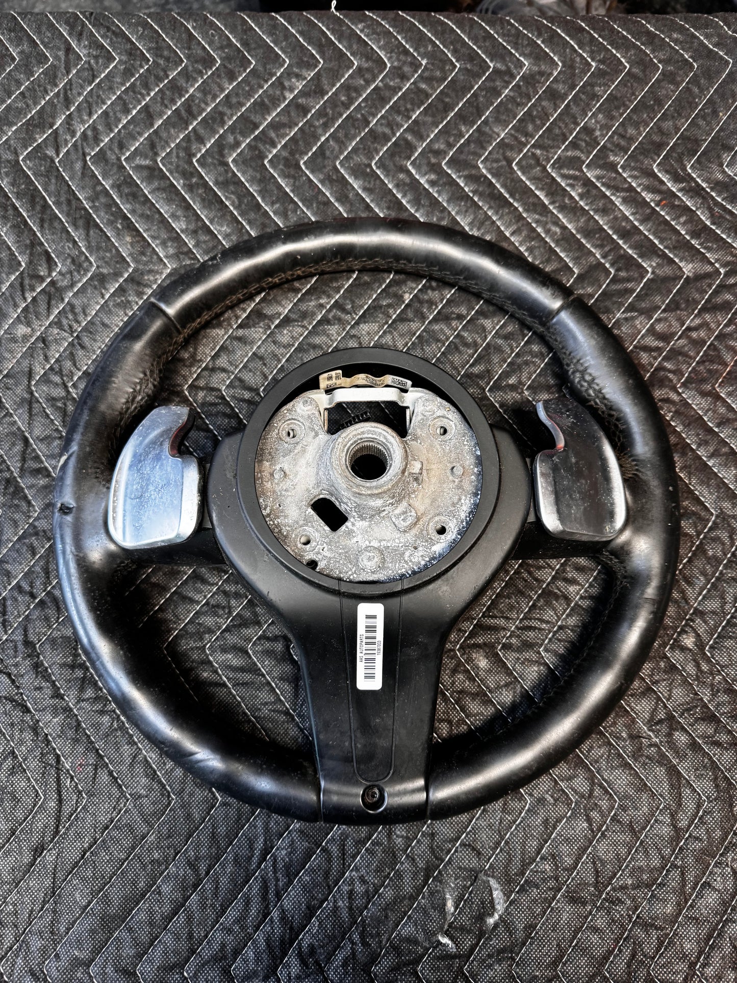 F series sport steering wheel with paddle shifters
